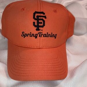 Great Deal on this San Francisco SF Spring Training Cap in Orange    
like new